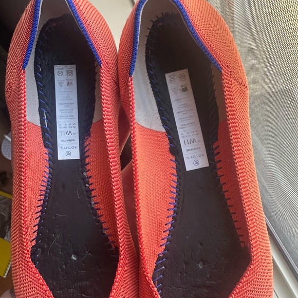 Rothy's Women's Orange Points - Picture 7 of 7